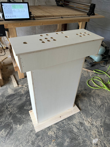 DIY Pedestal Arcade Cabinet Unfinished for Mame Pandora’s Box Raspberry Pi